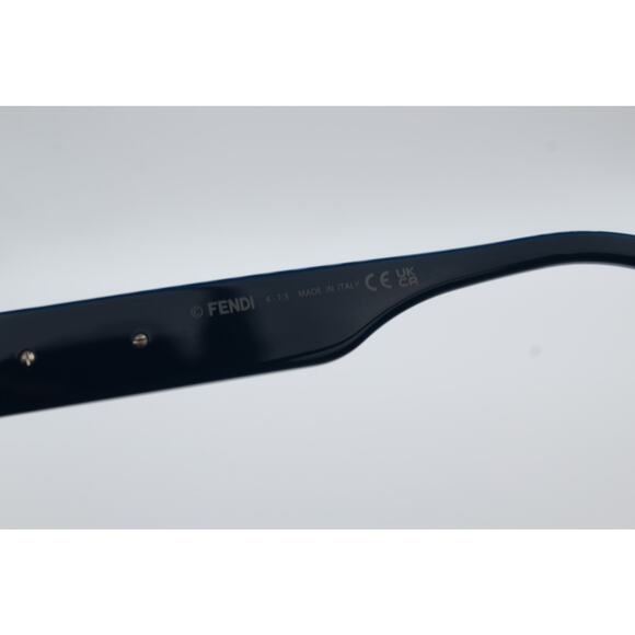 Fendi FE40091U 90V Cyan Blue, Silver, Brown lens Sunglasses main image 4